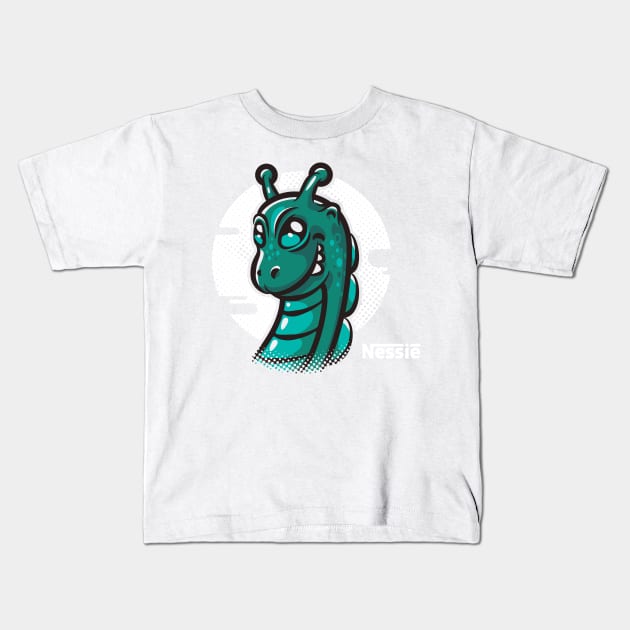 Nessie Kids T-Shirt by Mattgyver